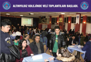 ALTINYILDIZ KOLEJİNDE VELİ TOPLANTILARI BAŞLADI.