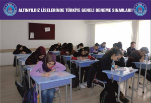 ALTINYILDIZ LİSELERİNDE TÜRKİYE GENELİ TYT - AYT DENEME SINAVLARI!