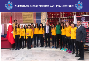 ALTINYILDIZ KOLEJİ LİSE KIZ FUTSAL TAKIMI TÜRKİYE ŞAMPİYONASI YARI FİNAL MAÇLARI İÇİN KARAMAN’DA!