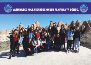 ALTINYILDIZ KOLEJİ KARDEŞ OKULU ALMANYA’YA DÖNDÜ.