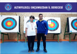 ALTINYILDIZLI OKÇUMUZDAN İL DERECESİ