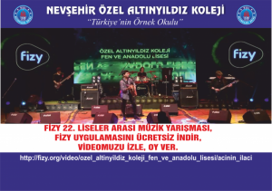 HAYDİ NEVŞEHİR, GENÇLERİNE SAHİP ÇIK! ALTINYILDIZ KOLEJLİLER ANKARA'DA SAHNEYE ÇIKTI.