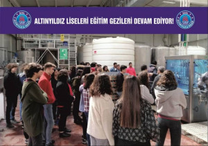ALTINYILDIZ LİSELERİ EĞİTİM GEZİLERİ DEVAM EDİYOR!