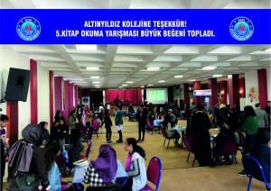 ALTINYILDIZ KOLEJİNE TEŞEKKÜR!