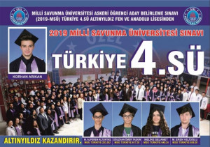 2019 MSÜ SINAVINDA ALTINYILDIZ KOLEJİ ÖĞRENCİSİ TÜRKİYE 4.SÜ OLMUŞTUR.