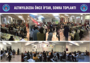 ALTINYILDIZLILAR GELENEKSEL İFTAR YEMEĞİNDE BULUŞTU