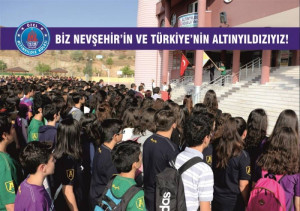 BİZ NEVŞEHİR’İN VE TÜRKİYE’NİN ALTINYILDIZIYIZ!