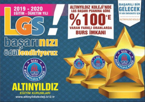 LGS SONUÇLARINA GÖRE NEVŞEHİR'İN EN BAŞARILI ÖĞRENCİLERİ ALTINYILDIZ KOLEJİNİ TERCİH EDİYOR