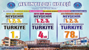 ALTINYILDIZ, NEVŞEHİR’DE EN ÇOK TERCİH EDİLEN VE EN BAŞARILI KOLEJ!
