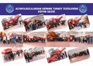 ALTINYILDIZLILARDAN GRİMME TURKEY TESİSLERİNE EĞİTİM GEZİSİ!