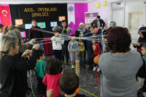 ALTINYILDIZ ANAOKULUNDA AKIL OYUNLARI BULUŞMASI