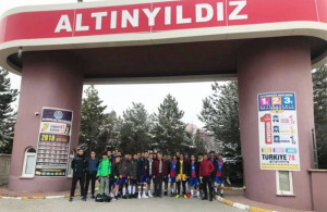 ALTINYILDIZ LİSELERİ 2 FUTBOL TAKIMIYLA İL ŞAMPİYONASINA KATILDI