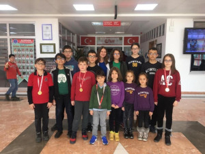 2019 İL BİRİNCİLİĞİ SATRANÇ TURNUVASINDA ALTINYILDIZ DAMGASI