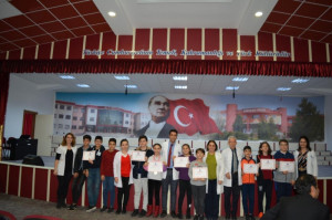 ALTINYILDIZDA 1.DÖNEM ÖDÜL TÖRENİ YAPILDI