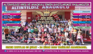 ALTINYILDIZ KREŞ VE ANAOKULU EĞİTİMDE TÜRKİYE’YE ÖRNEK OLUYOR.