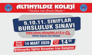 LİSELERDE DEV PROVA 14 MARTTA ALTINYILDIZ’DA!