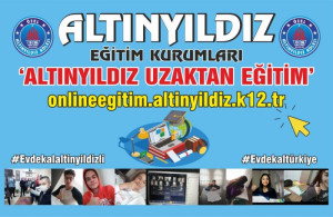 ALTINYILDIZ KOLEJİNDE ONLİNE EĞİTİM DEVAM EDİYOR