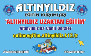 ALTINYILDIZ’DA ONLİNE CANLI DERSLER BAŞLIYOR