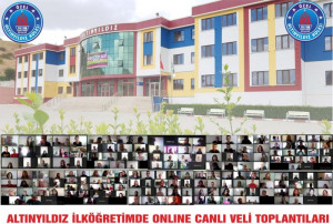 ALTINYILDIZ İLKÖĞRETİMDE ONLINE CANLI VELİ TOPLANTILARI YAPILDI
