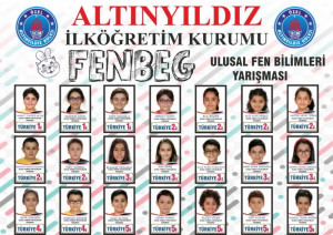 ULUSAL FEN BİLİMLERİ YARIŞMASINA ALTINYILDIZ DAMGASI