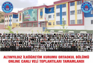 ALTINYILDIZ İLKÖĞRETİM KURUMU ORTAOKUL ONLINE CANLI VELİ TOPLANTILARI TAMAMLANDI