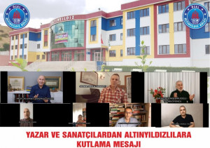 YAZAR VE SANATÇILARDAN ALTINYILDIZLILARA KUTLAMA MESAJI