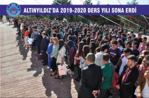 ALTINYILDIZ FEN VE ANADOLU LİSESİNDE 2019-2020 DERS YILI SONA ERDİ