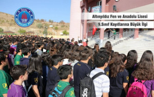 ALTINYILDIZ FEN VE ANADOLU LİSESİ’NDE 9.SINIF KAYITLARINA BÜYÜK İLGİ