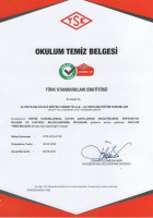 ALTINYILDIZ EĞİTİM KURUMLARI TSE COVID-19 ‘‘OKULUM TEMİZ BELGESİ’’ ALAN İLK ÖZEL OKUL OLDU.