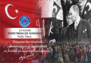 GELECEĞİMİZİN FİDANLARINI YETİŞTİREN ÖĞRETMENLERİMİZ, GÜNÜNÜZ KUTLU OLSUN!