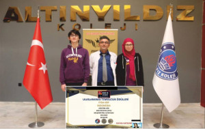 ALTINYILDIZ LİSELERİ TÜRKİYE’Yİ TEMSİL EDECEK!