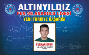 ALTINYILDIZ FEN VE ANADOLU LİSESİ TALES MATEMATİK OLİMPİYATI BAŞARISI