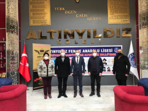 SGK İL MÜDÜRÜ MEHMET BALTACI ALTINYILDIZ KOLEJİNİ ZİYARET ETTİ