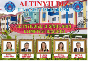 ALTINYILDIZLI 3.SINIFLARIN OLİMPİYAT BAŞARISI