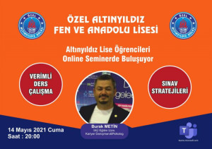 ALTINYILDIZDA ‘‘VERİMLİ DERS ÇALIŞMA & SINAV STRATAJİLERİ SEMİNERİ’’