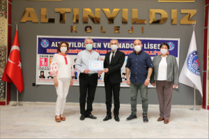 NEVŞEHİR SGK’DAN ALTINYILDIZ EĞİTİM KURUMLARINA TEŞEKKÜR BELGESİ