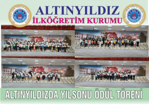 ALTINYILDIZDA YILSONU ÖDÜL TÖRENİ