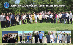 ALTINYILDIZLILAR ÖĞRENCİLERİNİ YALNIZ BIRAKMADI