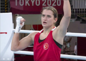 ALTINYILDIZLI OLİMPİYATLARDAKİ MİLLİ GURURUMUZ ESRA YILDIZ’A ÇEYREK FİNALDE BAŞARILAR DİLERİZ