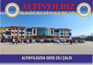 ALTINYILDIZDA DERS ZİLİ ÇALDI