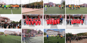 ALTINYILDIZDA CUMHURİYET VE BAYRAK COŞKUSU
