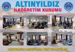 ALTINYILDIZLI 2.SINIFLARDA VELİ TOPLANTILARI
