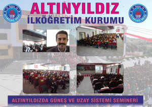 ALTINYILDIZDA UZAY VE GÜNEŞ SİSTEMİ SEMİNERİ