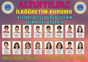 ALTINYILDIZLI ÖĞRENCİLERİN OLİMPİYAT BAŞARISI