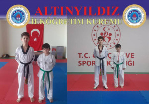 ALTINYILDIZDAN TAEKWANDO’DA 1 GÜMÜŞ 1 BRONZ MADALYA