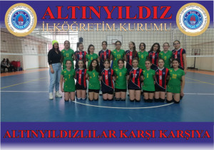 ALTINYILDIZLI VOLEYBOLCULAR KARŞI KARŞIYA