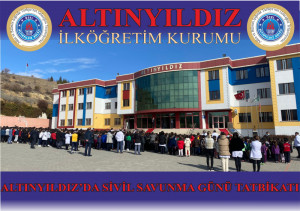 ALTINYILDIZ’DA SİVİL SAVUNMA GÜNÜ TATBİKATI