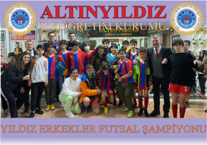 ALTINYILDIZLI YILDIZ ERKEKLER FUTSAL ŞAMPİYONU