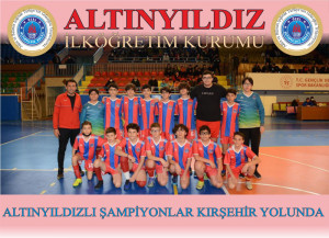 ALTINYILDIZLI ŞAMPİYON FUTSALCILAR KIRŞEHİR YOLUNDA