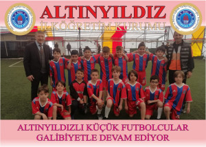 ALTINYILDIZLI KÜÇÜKLER GALİBİYETLE DEVAM EDİYOR